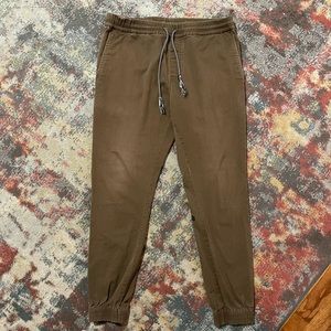 XL Brown Volcom Joggers